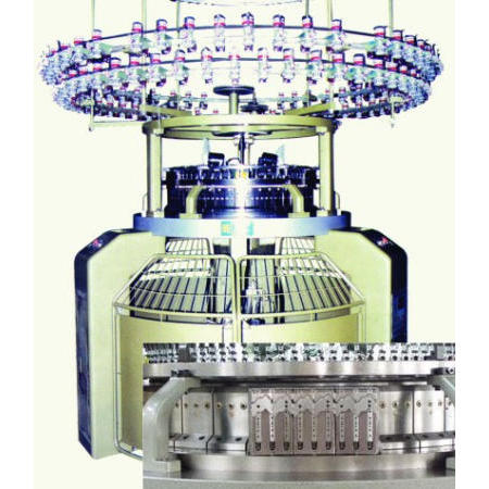 REVERSED PLATING TERRY SINGLE KNIT MACHINE (REVERSED PLATING TERRY SINGLE KNIT MACHINE)