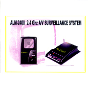 ALM-2400 2.4 GHz Wireless A/V Surveillance System (ALM-2400 2.4 GHz Wireless A/V Surveillance System)