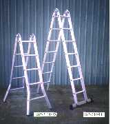 Alu. Folding Trestle ladder (Alu. Складные лестницы Эстакада)