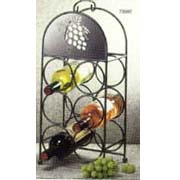 73092 Deluxe 6 Bottle Wine Rack (73092 Deluxe 6 bouteilles de vin Rack)