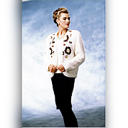 Ladies 3G Knitted Cardigan (Mesdames 3G Knitted Cardigan)