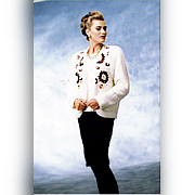 Ladies 3G Knitted Cardigan (Ladies 3G Knitted Cardigan)