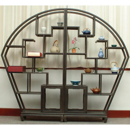 Furniture on Wood Shelves Chinese Furniture