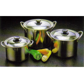 Steel Pot, Cookware, Kitchenware (Стальной, посуда, кухонные)