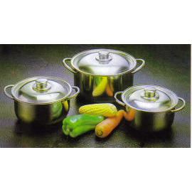 Steel Pot, Cookware, Kitchenware (Стальной, посуда, кухонные)