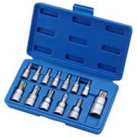 Star Socket with Bit Set - 13, Screwdriver Bit, Screw Driver Bit, Tool Accessory (Star Sockel mit Bit-Set - 13, Schraubendreher Bit, Schraubendreher Bit, Werkzeug)