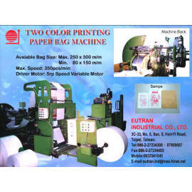 paper bag making machine