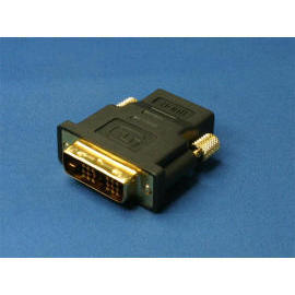 DVI Male 18+1 to HDMI 19P Adapter, without Lock (DVI мужской 18 к 1 HDMI 19P адаптер, без замка)