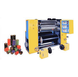 Thermal transfer film slitting machine (Thermo-Transfer Film Schneidemaschine)
