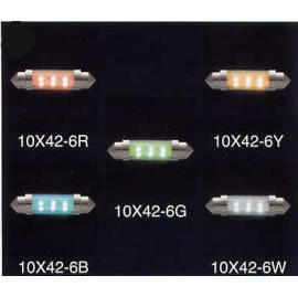 FESTOON S8.5 BASE 10X42-6 LED LAMP (FESTOON S8.5 BASE 10X42-6 LED LAMP)