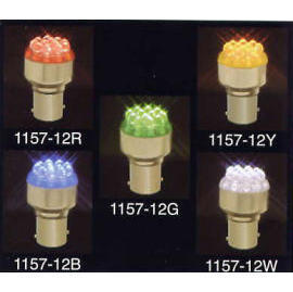 BAY15D BASE 1157-19 LED LAMP (BAY15D BASE 1157-19 LAMPE LED)