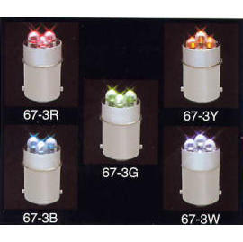 BA15S BASE 67-3 LED LAMP (BA15S BASE 67-3 LED LAMP)