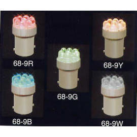 BAY15D BASE 68-9 LED LAMP (BAY15D BASE 68-9 LAMPE LED)