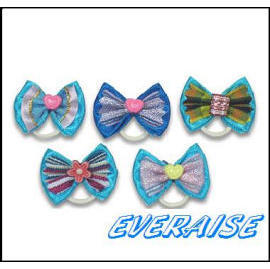 Blue Bow / Hair Ornament (Синий лук / Волосы Орнамент)