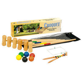 Croquet set (Jeu de croquet)