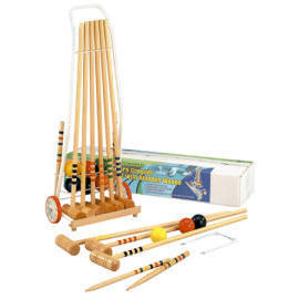 Croquet set (Jeu de croquet)