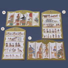 Egyptian Legend Bookmark Set (4 Styles) (Легенда египетского Закладка Set (4 Styles))