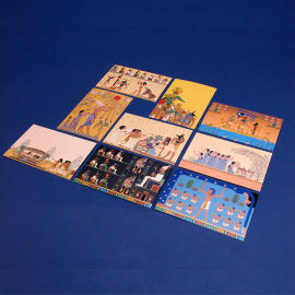 Animation Scenes Postcard Set