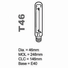 HPS Lamp T type 250W