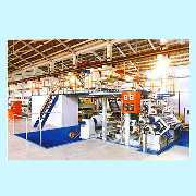 Aluminum composite pane laminating line (Aluminum composite pane laminating line)