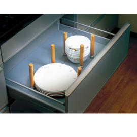 Magnet plate holder, drawer insert, flatware, kitchen appliance