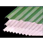 PVC or PC corrugated roofing sheet