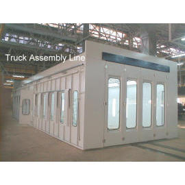 assembly line spray booth