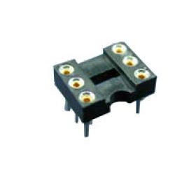 2.54MM IC SOCKET MACHINE PIN DUAL ROWS (2.54MM IC SOCKET MACHINE PIN DUAL ROWS)