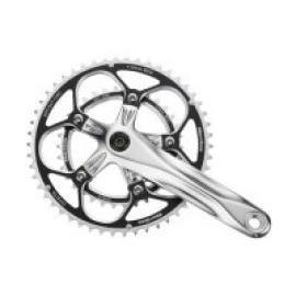 MONO-Q COMPACT ALLOY DOUBLE CRANKSET FOR ROAD & CX. (MONO-Q COMPACT ALLOY DOUBLE CRANKSET FOR ROAD & CX.)