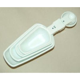 PLASTIC 4PCS MEASURING SCOOP/SPOONS (ПЛАСТИКОВЫЕ 4PCS ИЗМЕРЕНИЯ ШАРИК / ЛОЖКИ)