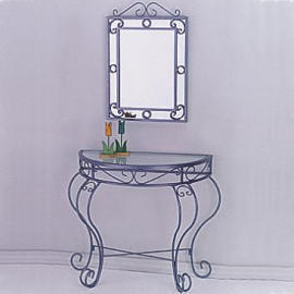 CONSOLE TABLE & MIRROR (CONSOLE & MIROIR)