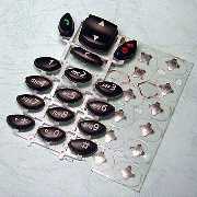 Silicone rubber keypad with Plastic (P+R) (Silicone rubber keypad with Plastic (P+R))