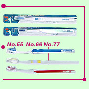 No.55 Pad printed Toothbrush