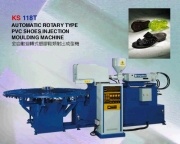 AUTOMATIC ROTARY TYPE PVC SHOES INJECTION MOULDING MACHINE