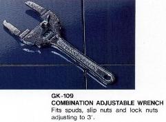 Combination Adustable Wrench