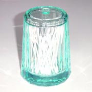 Faceted Cotton Swab Holder (Faceted Cotton Swab Holder)