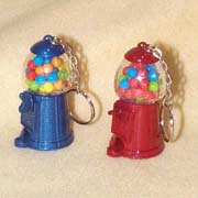 3-Inch Metal Keychains in Candy Vending Machien Design (3-дюймовый металл Брелки в Candy Vending M hien дизайн)