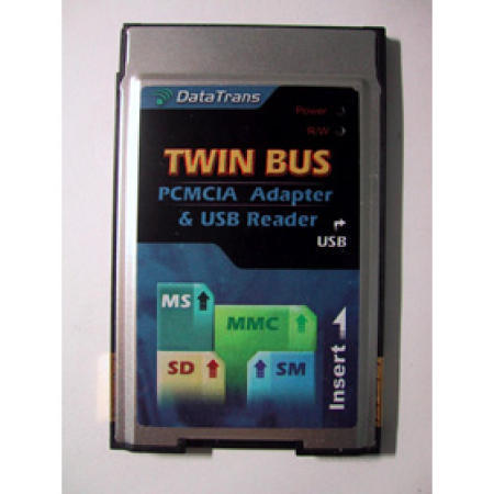 Twin Bus PCMCIA Type I/II adaptor (Twin Bus PCMCIA Type I / II адаптер)