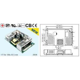 200W 3~4 Output Medical Type (200W 3~4 Output Medical Type)
