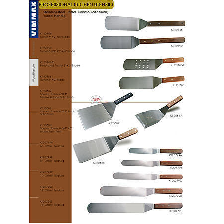 Turner,Offset Spatula,Pie Server,Wavy Edge,Icing Spatula,Bread Knlfe (Turner, Offset Spatule, Pie Server, Wavy Edge, le givrage Spatule, Pain Knlfe)