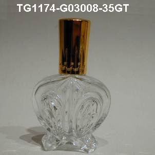 GLASS PERFUME BOTTLE (VERRE BOUTEILLE DE PARFUM)