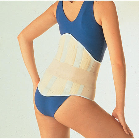 Lumbar Supporter,Abdominal,Binder,Belt,with 2 steel and 1 plastic stick