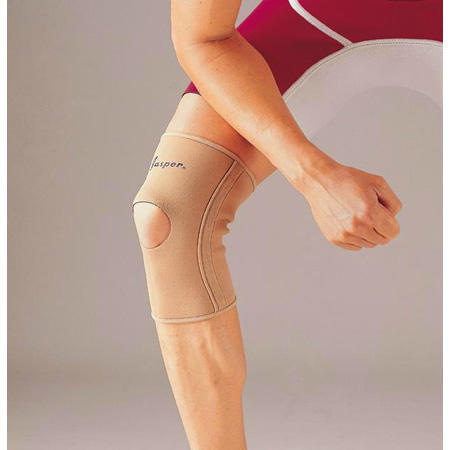 Neoprene Open Knee with 2 Metal Springs,Supporter, Brace, Bandage (Ouvert du genou en néoprène avec 2 ressorts métalliques, Supporter, Brace, Ba)