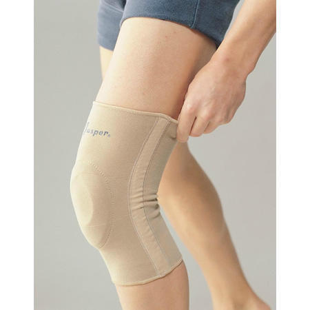 Neoprene Knee Stabilizer with 2 Metal Springs and Silicon Pad (Stabilisateur de genou en néoprène avec 2 ressorts en métal et dans la Silico)