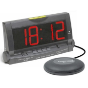 Big LED Alarm Clock with Shaker (Große LED-Wecker mit Shaker)