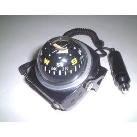 COLORFUL LIGHTED DASHBOARD COMPASS