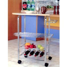 WINE STORAGE / SERVING CART (STOCKAGE DE VIN / portion CART)