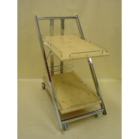 FOLDABLE SERVING CART (FOLDABLE ВЫСТУПАЮЩАЯ КОРЗИНА)