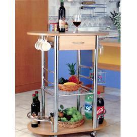 PORTABLE BAR TROLLEY (ПЕРЕНОСНЫЕ бар ТЕЛЕЖКА)