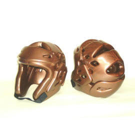 Dipped foam two layers head guard in metallic copper color (Фары пена двух слоев Head Guard стального цвета меди)